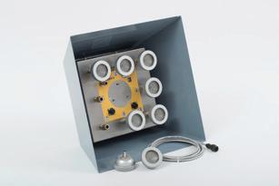 PORTAFILTRO IN ALLUMINIO Portafiltro in alluminio per filtri Ø 47 mm con supporto per teste PMxx.