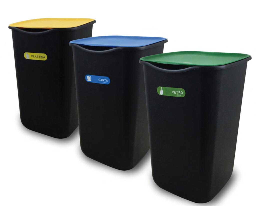 8001499110166 CONTENITORI DIFFERENZIATA Recycling bin CARTA