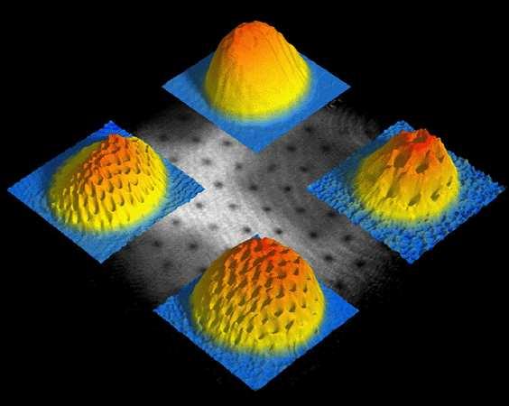 Fenomeni quantistici macroscopici (VIII) Un interessante conseguenza della condensazione di Bose-Einstein negli atomi ultrafreddi è la possibilità di generare vortici quantizzati, dove la velocità