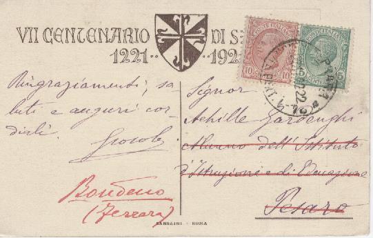 Dal 1926 ottenne l incarico di realizzare numerose serie di francobolli commemorativi: Virgilio, Dante Alighieri, Garibaldi, Marcia su Roma, Zeppelin, Crociera Nordatlantica, Anno