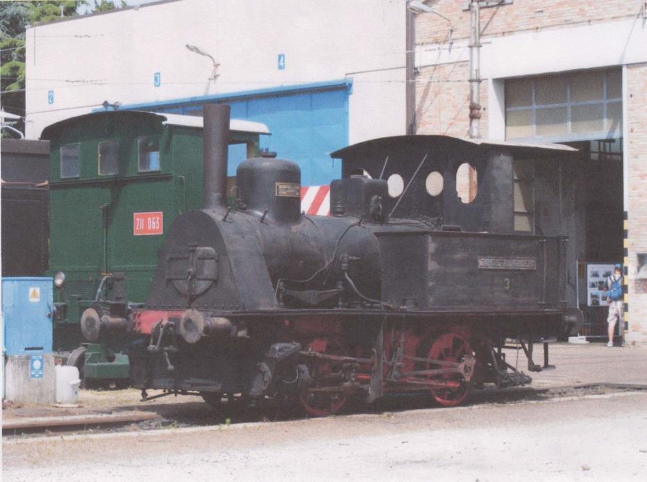 1883 Locomotiva DANTE ALIGHIERI Nel 1883, sulla