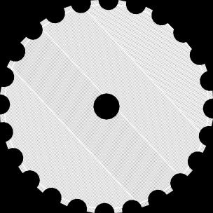 .080 3 9,5 89,30 3,50 0 8,70 : larghezza della ruota / width of the wheel N : numero denti / teeth number DE: diametro esterno / external diameter Dp: diametro primitivo / diameter F: diametro foro