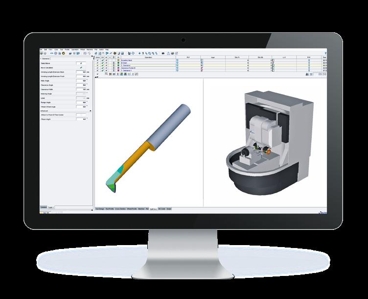 12 Software applicativo per la lavorazione degli utensili HELITRONIC TOOL STUDIO Comfort d uso in tutte le applicazioni di affilatura HELITRONIC TOOL STUDIO è la via indicata da per l utensile