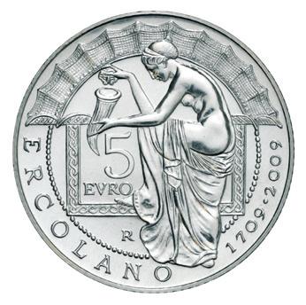 GENNAIO 2012 DICEMBRE 2011 Emissione di moneta d argento, da 5 euro, finitura fior di conio, celebrativa il 300 anniversario della scoperta di Ercolano.