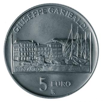 MAGGIO 2012 APRILE 2012 Emissione di moneta d argento, da 5 euro finitura fior di conio, celebrativa il bicentenario della nascita di Giuseppe Garibaldi.