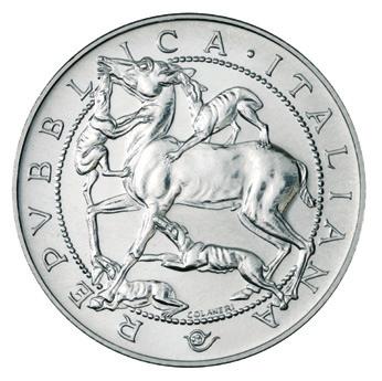 GENNAIO 2012 Emissione di moneta d argento, da 5 euro, finitura fior di conio, celebrativa il 300 anniversario della scoperta di Ercolano.