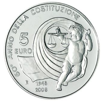 OTTOBRE 2012 SETTEMBRE 2012 OTTOBRE 2012 NOVEMBRE 2012 Emissione di moneta d argento, da 5 euro finitura fior di conio, celebrativa il 60 anniversario dell entrata in vigore della Costituzione