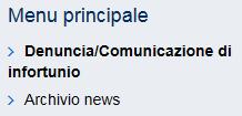 Introduzione INTRODUZIONE Dal sito INAIL si accede all area dei servizi online disponibili in base al proprio profilo utilizzando le credenziali già in possesso (nome utente e password), come esposto