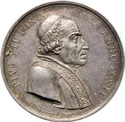 432. PIO VII (1800-1823) Medaglia 1821 A.