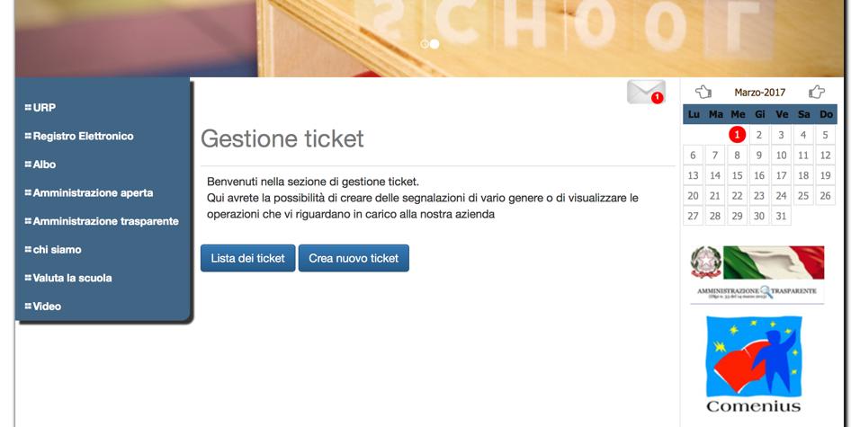 Richieste e segnalazioni Le Richieste e le segnalazioni che non necessitano dell Invio di un documento vengono gestite attraverso i Ticket.