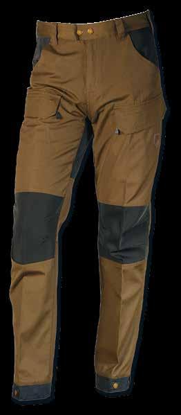 92284 LARK TROUSERS Unlined heavy-duty poly-cotton blend trousers, waterproof and comfortable. Multiple multipourpose pockets and elasticated waist. Available sizes 46 62.