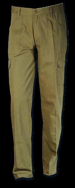 9254 PANTALONE RIPSTOP Pantalone realizzato in ottimo cotone ripstop con lavaggio stone wash, dotato di due