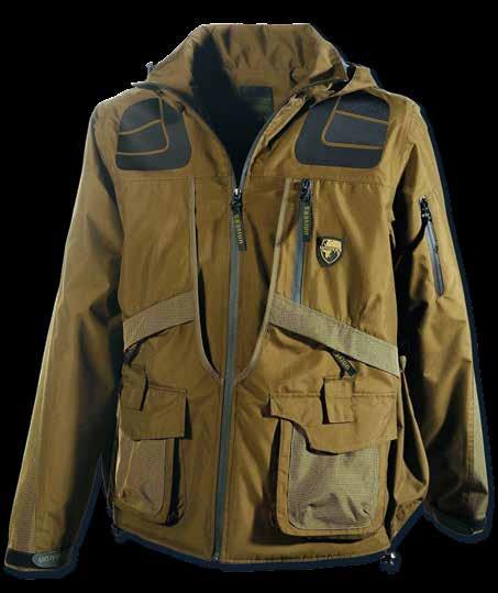 . 91083-352 91083 GIACCA ALCE IMBOTTITA UNIVERS-TEX Comoda giacca imbottita concepita per la caccia e per il tempo libero in generale, realizzata in ottima microfibra mano pesca idro repellente