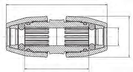 H d E PE, PP, PEX PVC-U, ABS PB, PP-R Dmin/ Dmax L Rip I H E L Rip I PIOMBO RAME