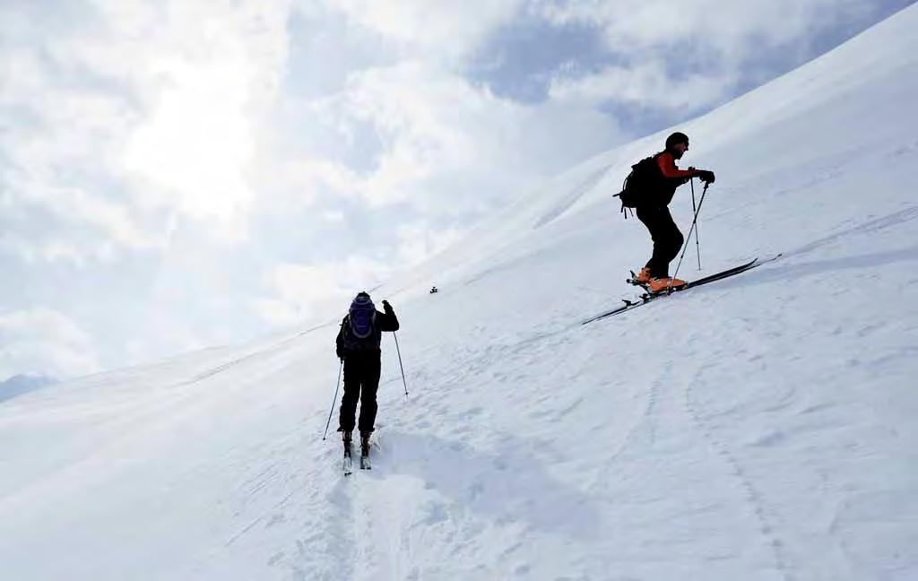 Scegliere l escursione più adatta alle condizioni.