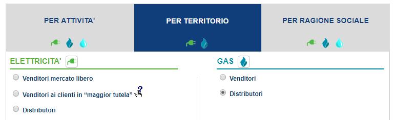 Consumo Finale di energia gas