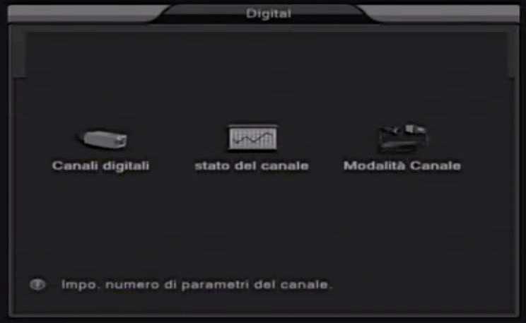 Gestione dei canali IP Se il dispositivo è stato impostato per funzionare nella modalità HVR o NVR entrando nel menu Sistema>Digital si accede alla seguente schermata.