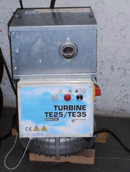 Turbine ad alta depressione Turbine ESSENTIAL TE35 400 V - 3 Ph Turbine ESSENTIAL TE35 DUALFLOW, motor 400 V-3 Ph MODULO MD2 Prefiltro metallico.