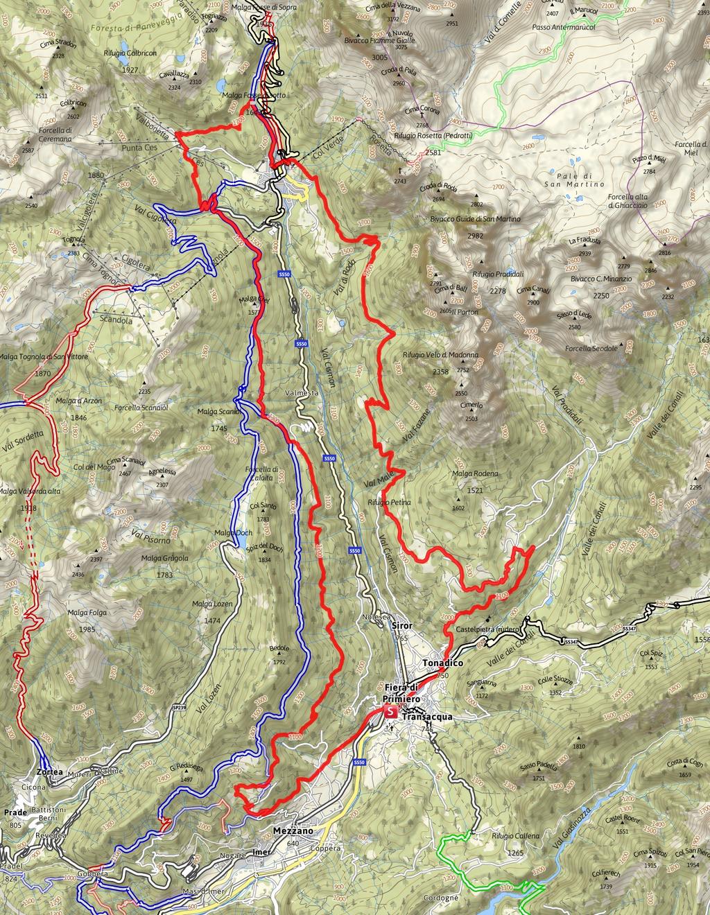 In sella al cospetto delle Pale