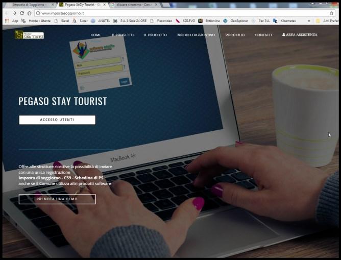 Questa pagina contiene: Il link per l accesso alla piattaforma Pegaso Stay Tourist per la gestione dell imposta di soggiorno; Il recapito della software house per eventuali problemi tecnici o per l