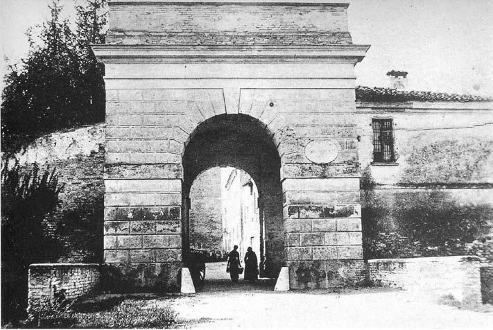 PIERO GUALTIEROTTI La Porta Nord dopo il rifacimento (foto