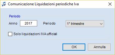 verificare preventivamente il risultato dell elaborazione della Comunicazione è possibile accedere alla Gestione riporti fiscali, selezionare Comunicazione Liquidazioni Periodiche IVA ed indicare il