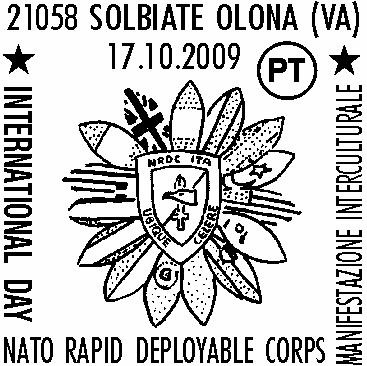 1497 RICHIEDENTE: Comando del Corpo d Armata di Reazione Rapida della NATO SEDE DEL SERVIZIO: Via per Busto Arsizio, 20 21058 Solbiate Olona (VA) DATA: