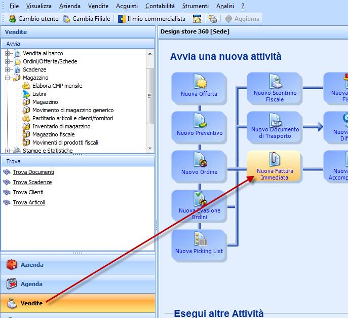 11/a Adeguamento dei codici IVA sulle righe di dettaglio dei documenti già creati Per modificare l aliquota IVA sul dettaglio dei documenti emessi, solo nei