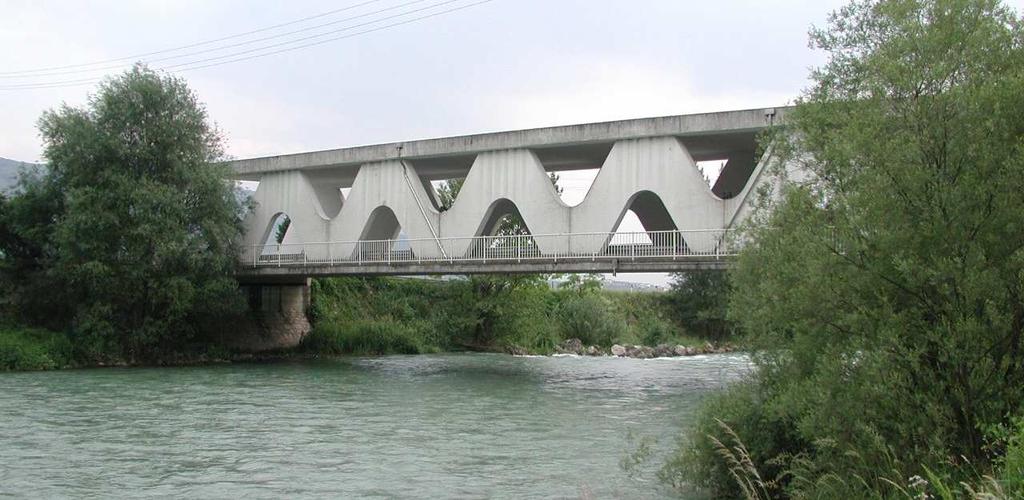 Sezione idrometrica di Mezzolombardo Ponte Rupe fiume Noce Fiume Noce a Mezzolombardo P.