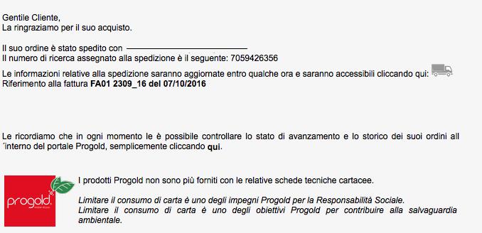 Riceverai una mail di notifica ogni volta che un nuovo documento (Awb, proforma, fatture, documenti doganali...etc) è caricato nella tua area riservata.