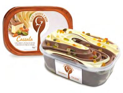 Nocciolato GELATO AL GUSTO DI CACAO E NOCCIOLA,