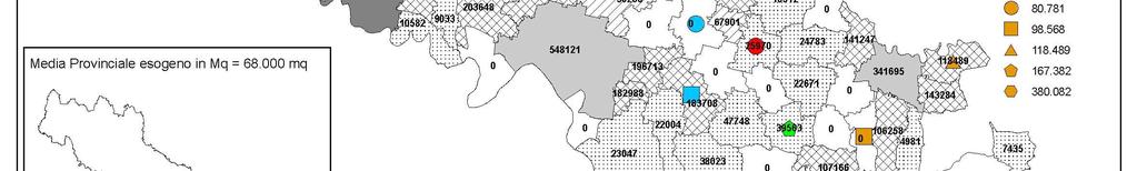 compatibilità Espansioni insediative esogene di carattere