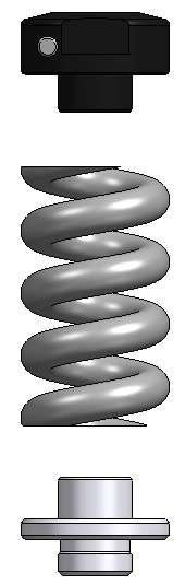 T/2 180/1S M17 180/1SM D1 Punzone standard per COD 180/1SP Assieme Cod