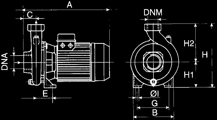 K / - ELETTROOME CENTRIFUGE MONOGIRNTE ER ROVVIGIONMENTO IDRICO IN MBIENTE DOMESTICO, CIVILE E INDUSTRILE Capo di teperatura del liquido popato: da - C a + C - Massia teperatura abiente: + C MEI, OME