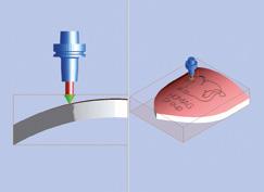 HOMAG Software woodwop CAM-Plugin basic 09 Finitura 3D Finitura della superficie Le superfici 3D