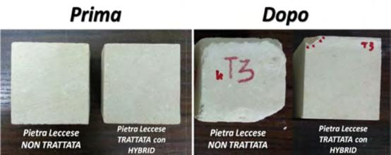 Protezione a faccia vista di murature in pietre naturali, artificiali e calcestruzzi.