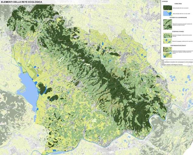 La rete ecologica alla scala