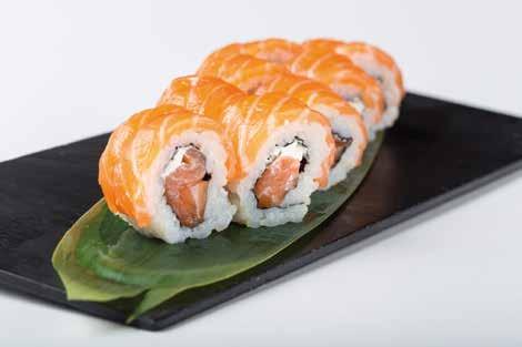 RAINBOW ROLL Salmone, tonno,