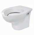 (except seat) 2 0203 mm 550 x 380 Vaso con apertura frontale scarico parete (escluso sedile) Toilet bowl with front opening wall drain (except seat) 2 03524 Sedile ergonomico per vaso 0202 e 0203