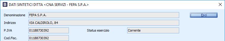 Si consiglia di effettuare l attivazione nei primi giorni del nuovo anno, in quanto al termine di essa l esercizio abituale di lavoro proposto da Business net sarà il 2019. 1.