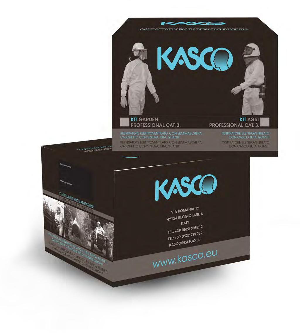 Kit Agricoltura KIT AGRI MASCHERA Speciale confezione a marchio KASCO contenente maschera pieno facciale