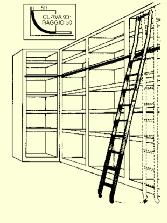 fissare allo scaffale.