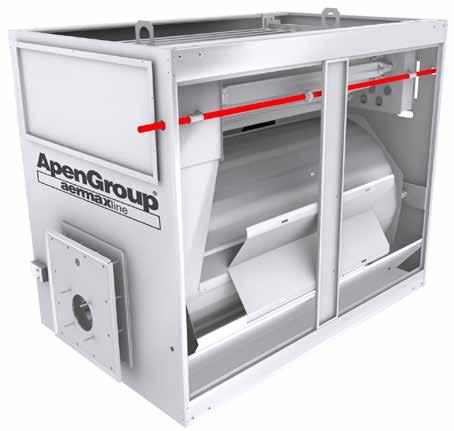 Moduli Scambiatori GH / Caratteristiche tecniche Il Modulo GH, scambiatore di calore, senza parte ventilante e quadro elettrico (disponibile a richiesta), ma già dotato si struttura portante, è