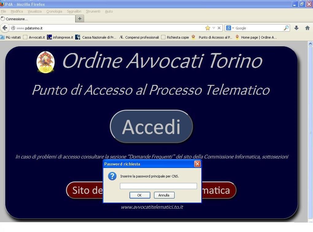 connettersi a www.pdatorino.