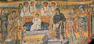Esempi di mosaico di qualità più elevata sono quelli delle città di Roma e Milano che mostrano dettagli dell'arte plebea e rivelano anche il naturalismo ellenistico della tradizione aulica (Arte