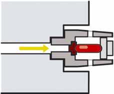 L alimentazione a gas naturale La termosicurezza Anche la termosicurezza è montata sulla valvola di intercettazione del serbatoio.