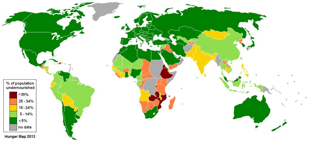 La povertà significa fame Secondo dati dell ONU del 2010, quasi un miliardo di persone soffre a causa della sottoalimentazione.