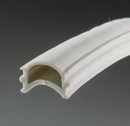 PER VETRO 5.9-6.5 mm Materiale: PVC siliconico Caratteristiche: profilo PVC siliconico fermavetro da 5.9 a 6.