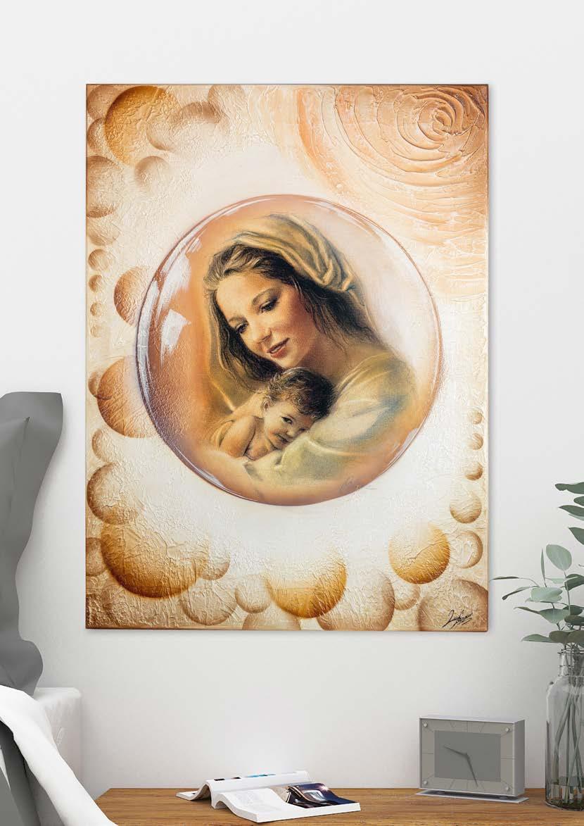 QUADRO MADONNA - PICTURE HOLY MADONNA Made in Italy Since 2000 COD.