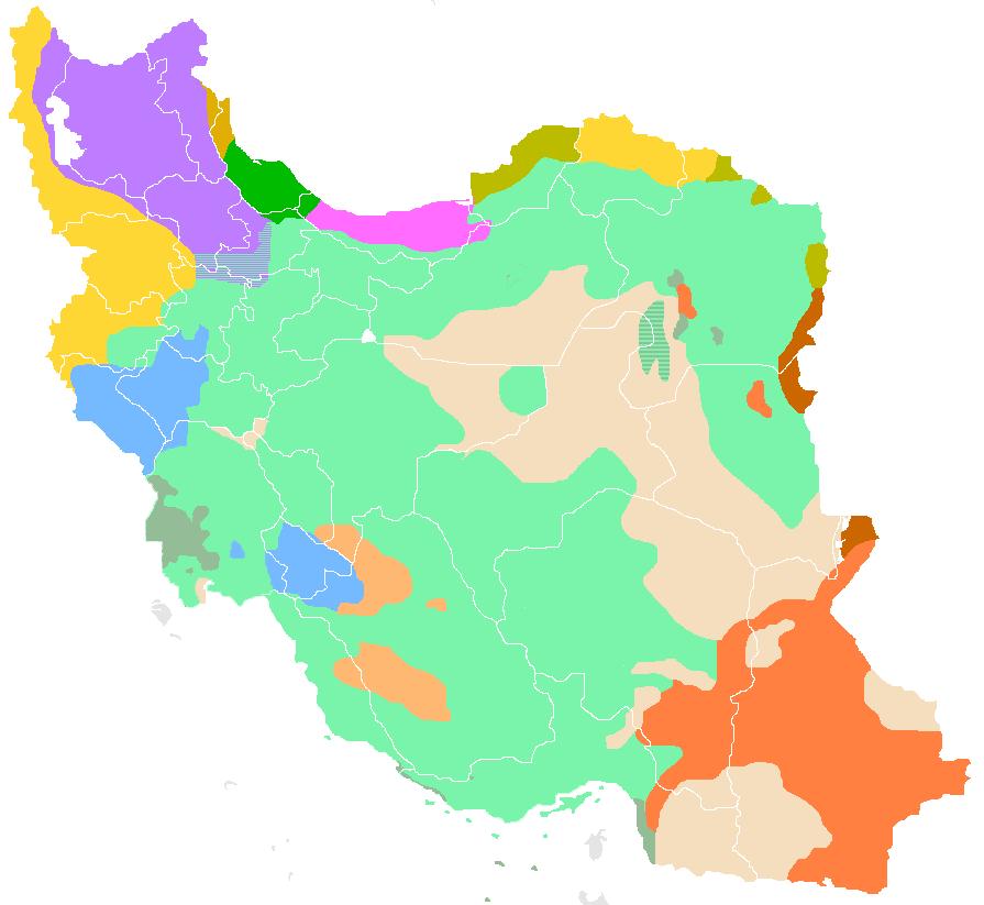 Persiani Baloch Azeri Curdi Turkmeni Lur Qashqai